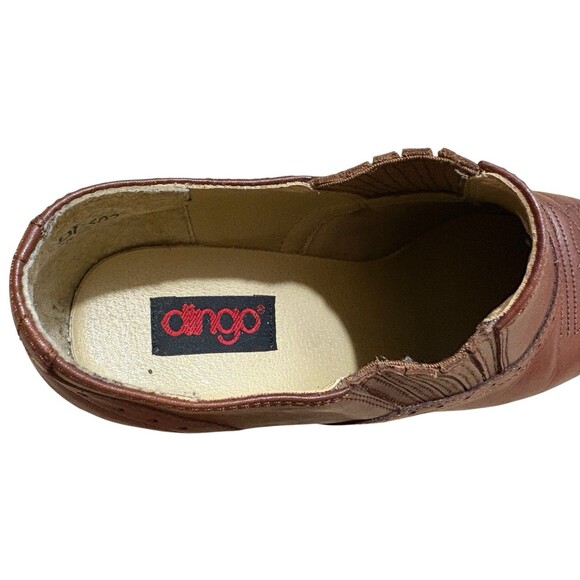 Dingo Brown Ankle Boots - Picture 8 of 13